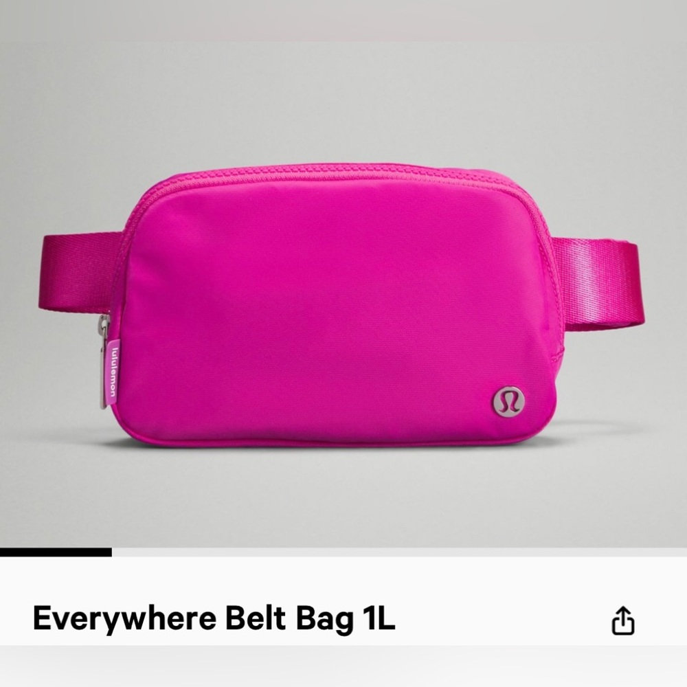 LULULEMON Everywhere Belt Bag 1L in Sonic Pink
